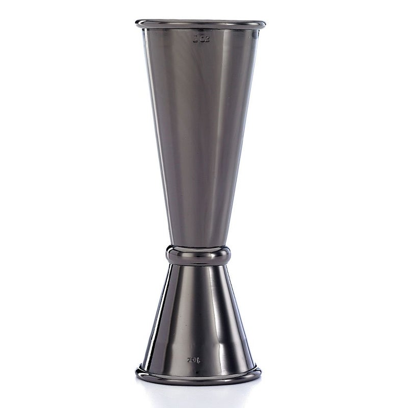 Barfly Japanese Style Jigger, 1 oz x 2 oz, Gun Metal Black - Image 3